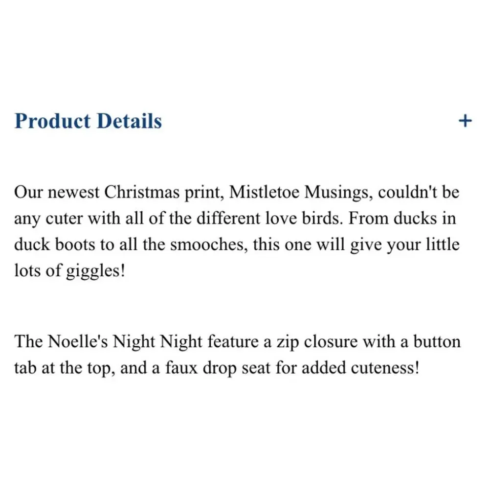 TBBC Noelle's Night Night Mistletoe Musings Hamptons Hot Pink 2T